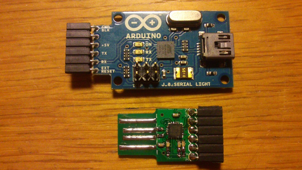 USB to serial comparison