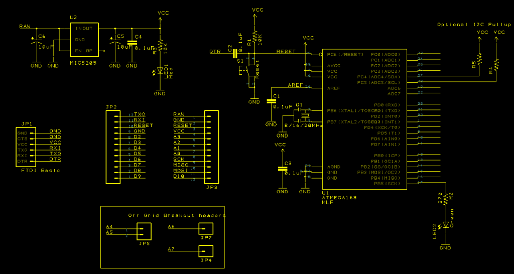 Pro Mini schematic